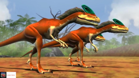 侏罗纪世界 恐龙动画片 恐龙世界 恐龙乐园 恐龙PK比赛13