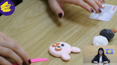 儿童趣味彩泥手工制作彩色小猪，可爱好玩！