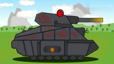 坦克世界：KV-44对决利维坦，小胖墩对决大高个，精彩