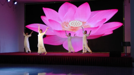 文安县庆祝三八妇女节广场舞汇演《舞韵 繁花》艺特瑜伽 2019年 录制梦幻超人