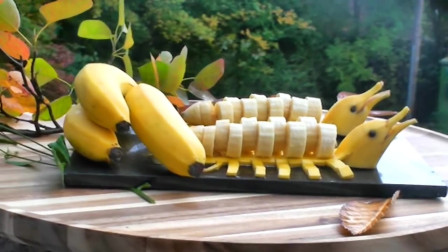 水果香蕉创意的小吃法，好看又好吃
