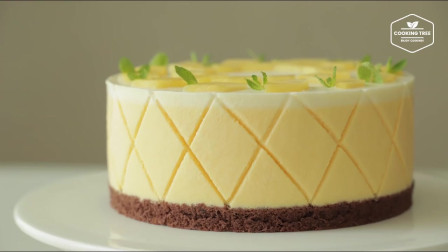 菠萝芝士蛋糕的制作