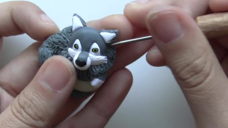 用聚合物粘土制作狼的教程