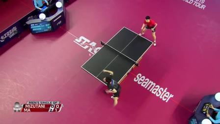 比赛剪辑8进4 马龙 vs 水谷隼  2019卡塔尔乒乓球公开赛