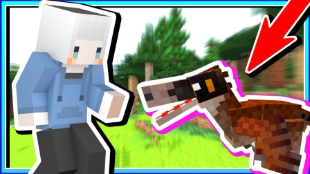 小白解说我的世界末世时代36 差不多帮恐爪龙搬家10岁还那么小只