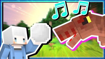 小白解说我的世界末世时代37 可爱小剑龍诞生 做一堆玩具给恐龍们