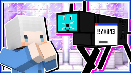 小白解说我的世界末世时代38 稀有神奇宝贝 这机器猫他会做什麽呢