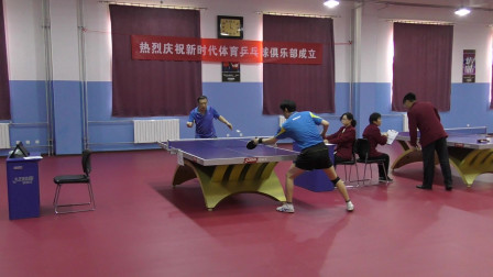 团体赛3-4名第2盘 长弓队(张大勇) vs 友谊队(李琪) 2019年第一届“时代体育杯”乒乓球公开赛