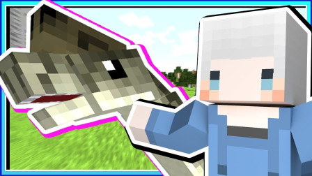 小白解说我的世界末世时代39 碗龙放回归大自然 他到底能撑下去吗