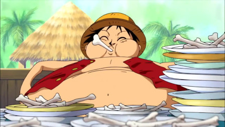 海贼王:乔巴正在听娜美讲故事,一不留神,他的肉就被路飞吃了!