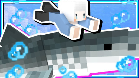 小白解说我的世界末世时代49 超大巨牙鲨 居然过不去比他大的路