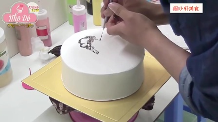 裱花师如果没有绘画功底，如何做出漂亮的手绘蛋糕？