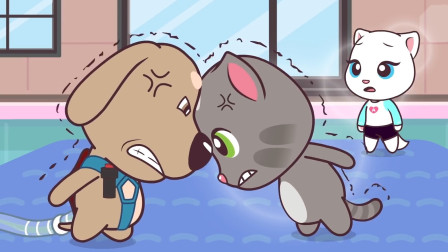 搞笑汤姆猫:猫狗大战正式开始!太逗了,结局谁会是赢家?