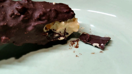 自制芒果巧克力脆皮雪糕 冰淇淋 香甜可口比网红梦龙雪糕更好吃