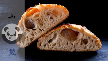 010&mdash;低温发酵免揉面法式乡村面包(French country bread)