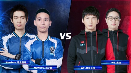 CRL2019春 W9D3 Newbee VS WE 2V2