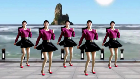 阿真广场舞-步子舞 现代自由步子舞《DJ唐古拉》活跃的舞步，