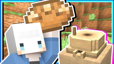 小白解说我的世界沙漠纪元05 制作累死人的石磨机可怕的秘石守卫