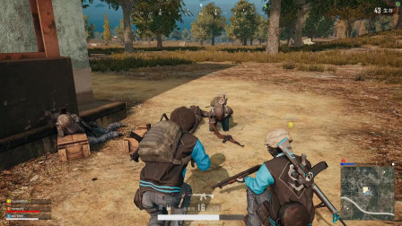 【MsTer贝】绝地求生 2v1灭团？你俩这是弄啥咧？