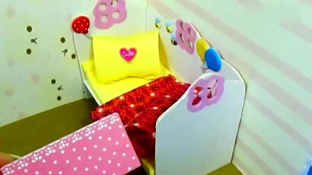 创意十足的DIY：制作一间迷你款“芭比娃娃”房间，越看越喜欢