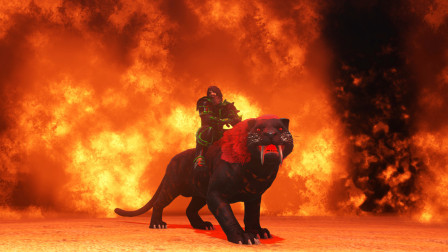 方舟生存进化 盖亚27 激战6大BOSS 召唤地狱剑齿虎