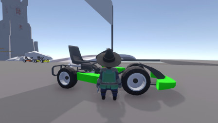 人类一败涂地 体验五颜六色赛车 谁能开上赛道就是真正的车神