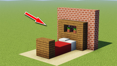 我的世界：还原复古欧式床，偶尔当一当贵族也不错