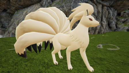 方舟生存进化 神奇宝贝07 遇到九尾狐和四臂野人打架 抓住它