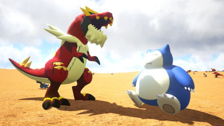 方舟生存进化 神奇宝贝13 遇到卡比兽 一言不合就睡觉