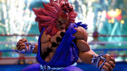 街霸5:野人王究竟有多强?世界冠军豪鬼在面前也形同虚设!