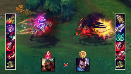 LOL劫VS亚索，谁才是中路的AD刺客之王？