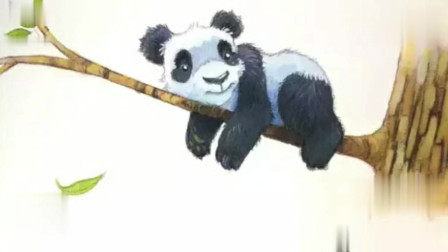 睡前故事：熊猫宝宝长大了，终于学会了爬树