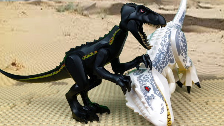 乐高Lego：侏罗纪公园里的霸王龙逃出来了？