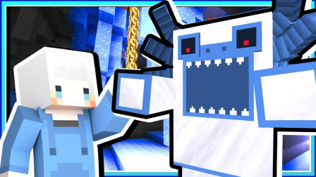 小白解说我的世界暮光森林09 超可爱大雪怪很爱无理取闹又很爱哭