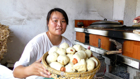 安徽阜阳：香菇肉包这样蒸一锅不够吃，配方毫无保留