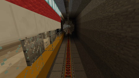 Minecraft 花目轨道交通捷运 三周目地铁1号线一期第一视角pov展示