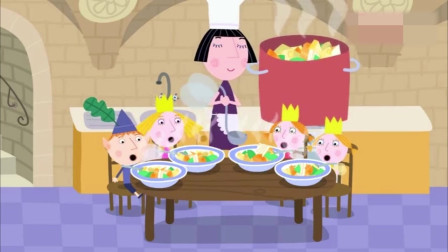 班班和莉莉的小王国：莉莉小仙女家里的保姆做菜很好吃