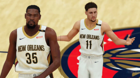 【布鲁】NBA2K19科比生涯：杜兰特和汤普森加盟鹈鹕！挑战浓眉和湖人！