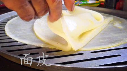 农村婆婆制作面皮的全过程，汉中的特色小吃你要学嘛