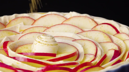 闲来无事可以试试挑战制作千层酥皮酥皮苹果派哦。