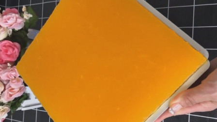 芒果奶油蛋糕的做法，视屏讲解详细，放冰箱冷藏更好吃，冰凉爽口