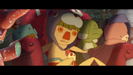 恶童:小白离开了小黑,小黑很孤独,突然就抱起娃娃说小白回来了