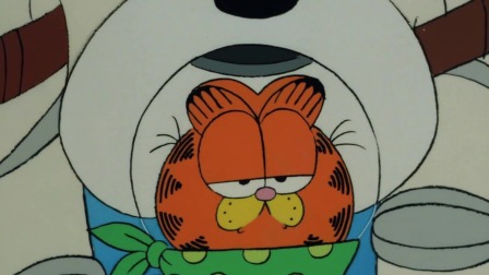 加菲猫和他的朋友们 第四季 在太空上用吸管吃意大利面你见过吗？加菲猫的生活真是丰富多彩