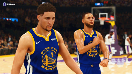 【布鲁】NBA2K20生涯模式：挑战库里拉塞尔组合！勇士vs猛龙总决赛重现！