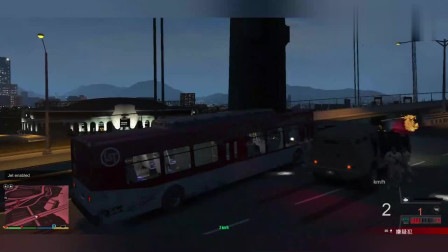 GTA5：当你犯5星通缉时坐上公交车，司机会带你去哪？
