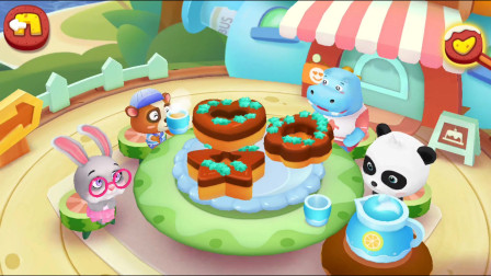 奇妙蛋糕店 制作美味甜甜圈 宝宝巴士亲子早教