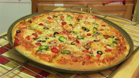 手把手教你在家做披萨，不仅卫生，还比外面买的都美味！