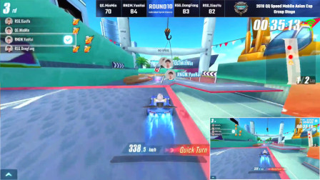 QQ飞车：RSG小钰城市网吧飞快纪录，云海东方都跟不上