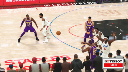 【布鲁】NBA2K20 生涯模式第11期：揭幕战！詹姆斯超远三分压哨绝杀！