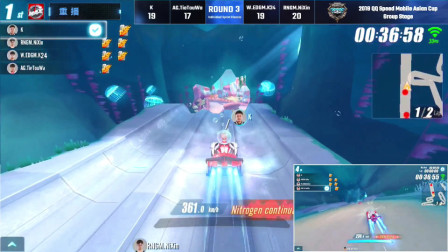 QQ飞车：AG铁头娃的自选王图，这个结果真的尴尬了